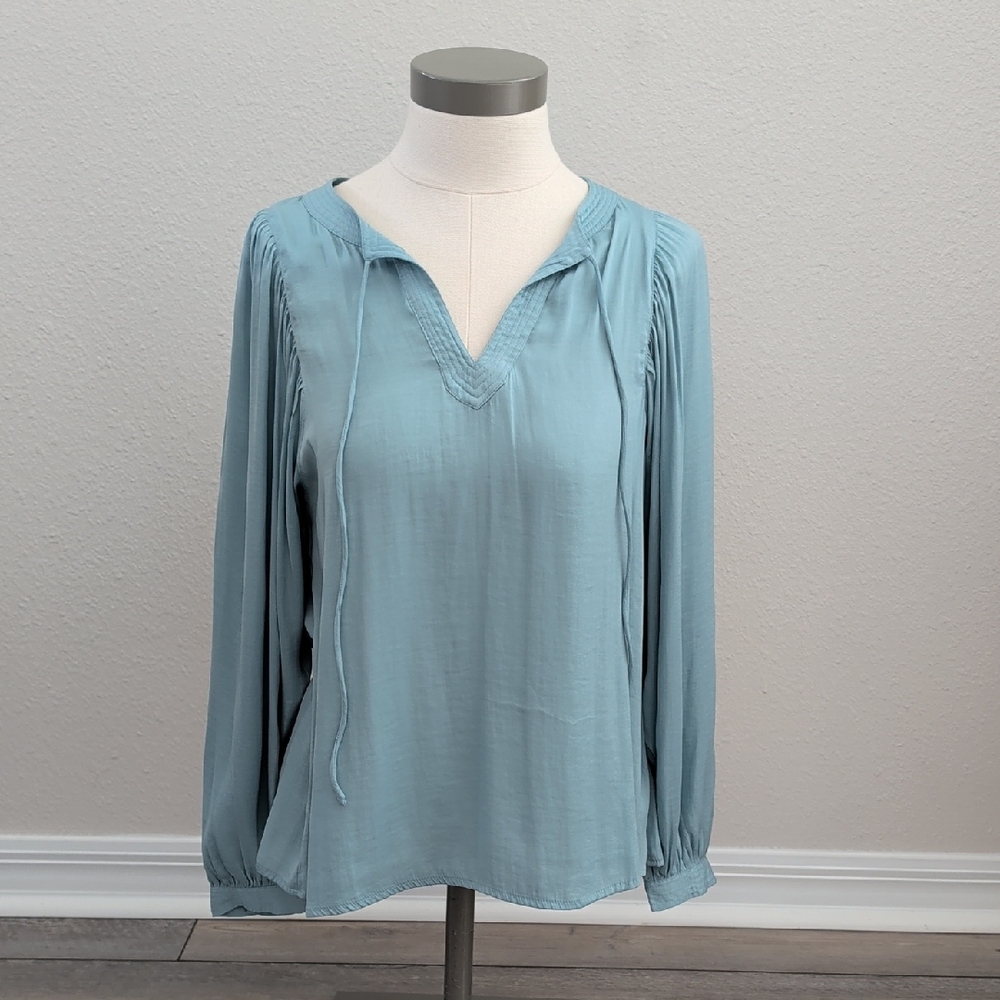 LOFT Soft Blue Women's Blouse